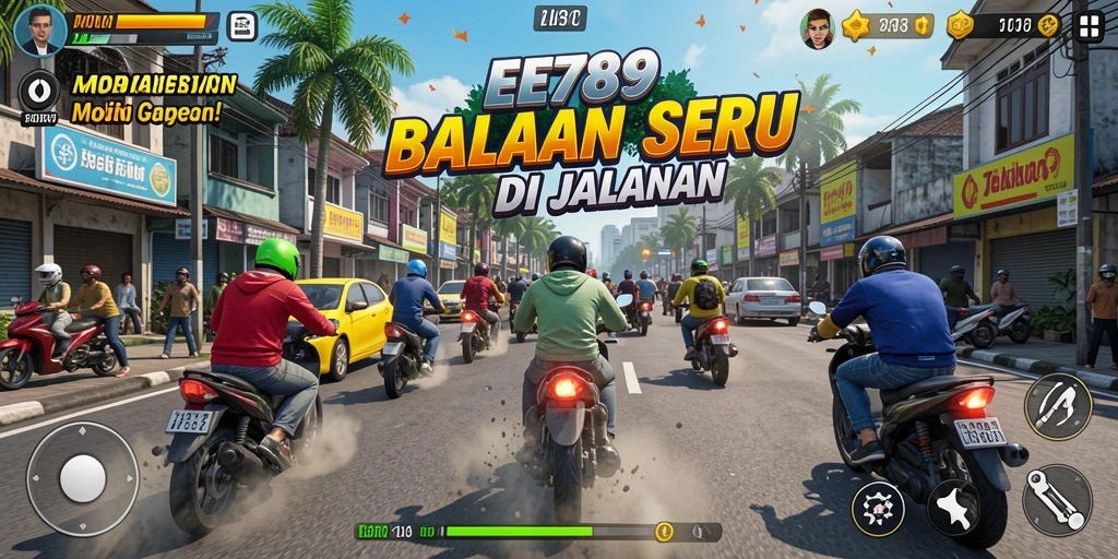 Tampilkan gameplay seru dengan mobil balap di trek menantang.