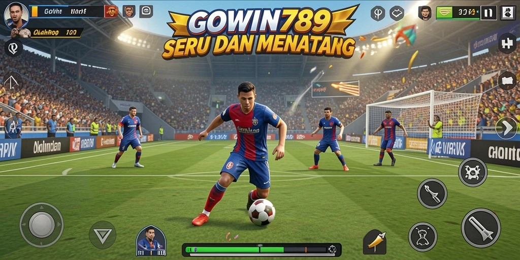 Tampilan gameplay seru GOWIN789 dengan berbagai cabang olahraga.