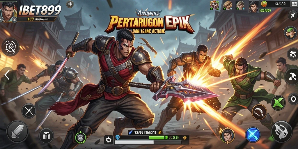 Gameplay seru dalam IBET899 yang penuh aksi menegangkan.