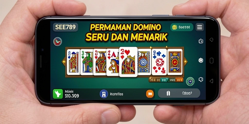 Screenshot gameplay SEE789 menampilkan momen seru bermain Domino.