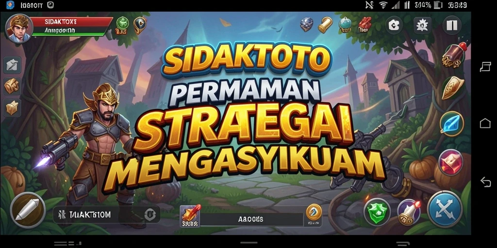 Tampilan gameplay menakjubkan dari SIDAKTOTO yang penuh strategi.