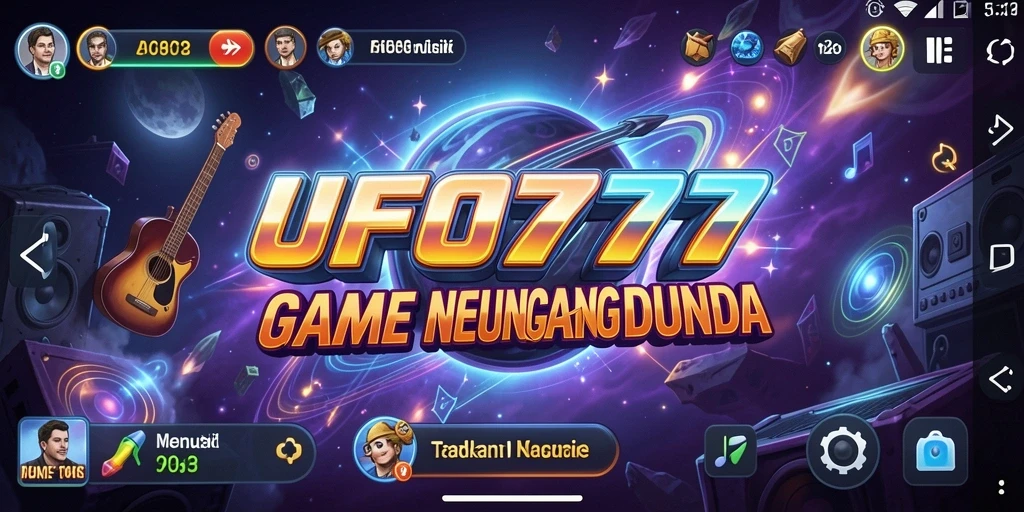 Gameplay UFO777 yang seru dengan irama musik yang mengasyikkan.